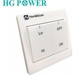 Sourcingasia Hız Regülatörü Fan Hız Anahtarı Kontrol Cihazı Çift Basma Düğmesi Hat Içi Egzoz Fanı Duvar Çift Hız Anahtarı Hat Içi Kanal Fanı Açık/kapalı (Yurt Dışından)