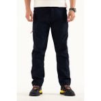 Souris Erkek Lacivert Kışlık Içi Polar Su Itici Rüzgar Geçirmez Outdoor Softshell Pantolon - 4XL