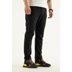 Souris Erkek Siyah Slim Fit Dar Kesim Boru Paça Nefes Alan Likralı Esnek Kumaş Outdoor Pantolon
