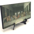 Souvenest Son Akşam Yemeği (Leonardo Da Vinci, 149’LAR) Baskılı Mdf Masaüstlük 10X20 - --
