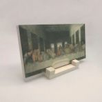 Souvenest Son Akşam Yemeği (Leonardo Da Vinci, 149’LAR) Baskılı Taş Masaüstlük 10X20 - --