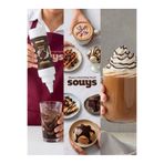 Souys Bitter Tatlı Çikolata Sos 300 gr - Waffle & Krep & Pankek & Dondurma & Kahve ve Pasta Sosu