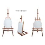 Şovale Masaüstü 60 Cm (Kayın)