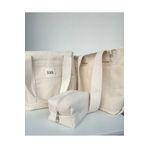 Sowa Collection 3'lü Set Sowa Collection Kanvas Çıtçıtlı Kadın El Ve Omuz Çantası, Makyaj Çatantası