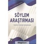 Söylem Araştırması - Dr. Phil. Seyyare Duman