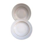 Söylemezavm 6'lı 22 Cm Yaldızlı Yemek Tabağı (6 Lı Tabak