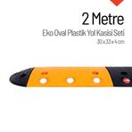 Soylu 2 Metre Oval Plastik Hız Kesici Set | Modüler Yol Kasisi Çözümü