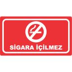 Soylu Yönlendirme Levha 10x8 Cm 4 Mm Pleksi Sv247 - Kırmızı - Beyaz - 1 Adet