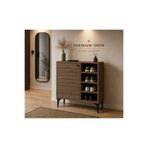 soylux Modern, Premium, Çok Amaçlı Ahşap Ayakkabılık, Dresuar, Antre Dolabı, Geniş Depolama