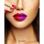 Soyulabilen Ruj-Lip Tattoo-Çatlayan Ruj- (Sıcak Gül-Scarletbloom)
