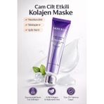 Soyulabilir Kolajen Jel Yüz Maskesi - Cam Cilt Etkili Kore Yüz Maskesi 70G