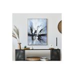 Soyut Büyük Boy El Yapımı Yağlı Boya Tablo 95x115cm