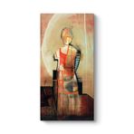 Soyut İnsan Figürü Tablosu 40 x 80