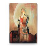 Soyut İnsan Figürü Tablosu - 80x125cm