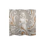 Soyut Kadın Temalı Özel Tasarım Paravan Room Divider Oda Bölücü PRVN-1315-1, 220 x 180