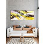 Soyut Modern El Yapımı Yağlı Boya Tablo 114x55cm