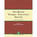 Söz Kitabı Türkçe - İtalyanca Sözlük Türk Dil Kurumu