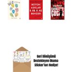 Söz Simyacıları + Bütün Aşklar Birbirine Benzer + Barikattaki Çocuk + Okuma Sticker'ları - Hayır