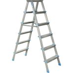 Sözbir Alüminyum 6+6 Çift Çıkışlı Geniş Basamaklı Merdiven