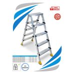 Sözbir Merdiven 5+5 Gold Alüminyum Çift Çıkışlı Merdiven