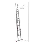 Sözbir Merdiven 6+6+6 Sürgülü Alüminyum Merdiven | 3X2 |80X25 Profil | 3 Kademeli Uzatmalı