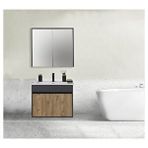 Sözcan Group Aras Takımı Antrasit/Atlantik Çam 80 cm Asma Alt+Üst+Lavabo