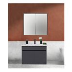 Sözcan Group Dicle Takımı Antrasit 80 cm Asma Alt+Üst+Lavabo
