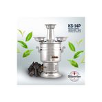 Sözenler KS14 (6 LT) PORSELEN KULP KROM KÖMÜRLÜ ODUNLU SEMAVER TAŞIMA ÇANTALI HEDİYELİ