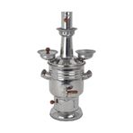 Sözenler KS14 P-Ceyhan 6 L Porselen Kulp Semaver inox