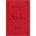SÖZLER (ÇANTA BOY) LÜGATLI, KAYNAKLI, İNDEKSLİ - BEDİÜZZAMAN SAID NURSI