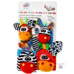 Sozzy Toys Çıngıraklı Bebek Bileklik ve Çorabı