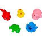 Sozzy Toys Neşeli 5'li Banyo Oyuncakları Sevimli Hayvanlar