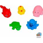Sozzy Toys Neşeli Banyo Oyuncakları Sevimli Hayvanlar8'Lİ
