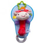 Sozzy Toys SZY112 Halkalı İneğim Peluş Çıngırak