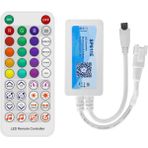 SP611E Pixel LED Kontrol Müzik Denetleyicisi Adreslenebilir Argb Bluetooth Kontrol WS2811-WS2812