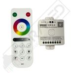 Sp630e Bluetooth Müzik Pixel Şerit Led + 5 Kanal Rgbw+ww Led Kontrol Devresi+kumandası 5-24v