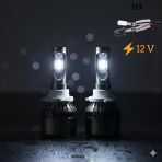 Space 12V H3 Beyaz Led Far Ampulü (4800Lm)