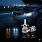 Space 12V H4 Buz Mavisi Led Far Ampulü (3000Lm)