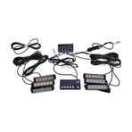 Space 7 Fonksiyonlu Çakar Lamba 12-30v 6 Led 6 Adet Sarı Sarı Set / Lapa550-1