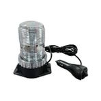 Space 7 Fonksiyonlu Tepe Lambası Çakarlı Mıknatıslı Dikey Model 12-30V Kırmızı-Mavi / LAIK537-1