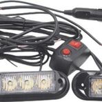 Space Çakar Lamba 3x2 LED 12W 12-24V Amber-Amber / LAPA197