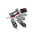 Space Çakar Lamba 3X4 Led Kırmızı-Mavi 12-24V / Lapa535-2