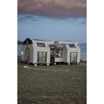 Space Capsule Şişme Çadır | 16 M² | 12-14 Kişilik | All-Season Şişme Kamp Çadırı - Gri