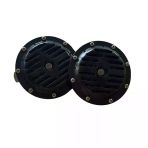 Space Dı Dıt Korna 12V Rölesiz Super Ton Büyük Siyah Set / Ssko72