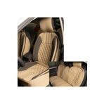 Space Elegance Bej - Koyu Bej 5'li Set Minder