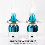 Space H4 Led Far Ampulü - Şimşek Etkili (4800Lm)