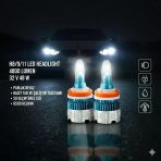 Space H8-9-11 Led Far Ampulü 4800Lm Parlak Beyaz Güçlü Işık