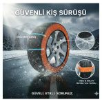 Space Kaydırmaz Oto Kar Çorabı Güvenli Ve Pratik Zıco08