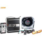 Space Kompakt Oto Küçük Siren 200W Güçlü Ses