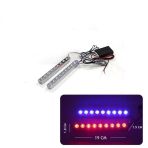 Space LAPA178 9W Kırmızı-Mavi 2x9 Led Panjur İçi Çakar Lamba